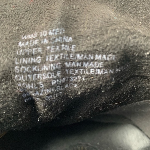 SO Womens Heeled Black Cut Velvety Fabric Ankle Boots Side Zip Chunky Heel US 10 - Picture 11 of 12